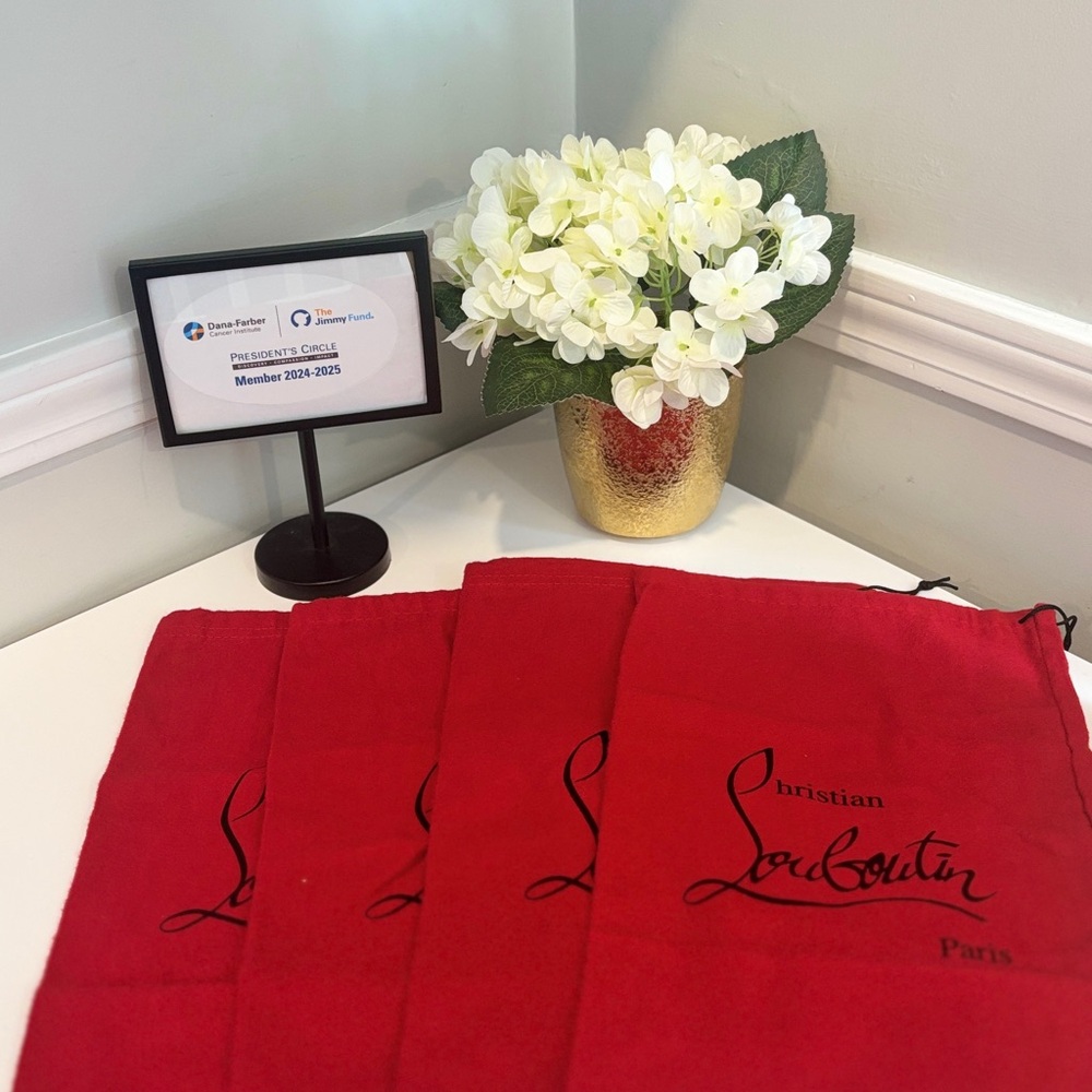 Christian Louboutin Signature Red Dust Bags